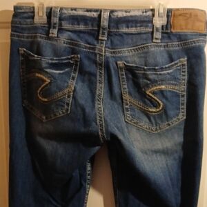 Silver Jeans Women's Classic Blue Boot Cut Jeans